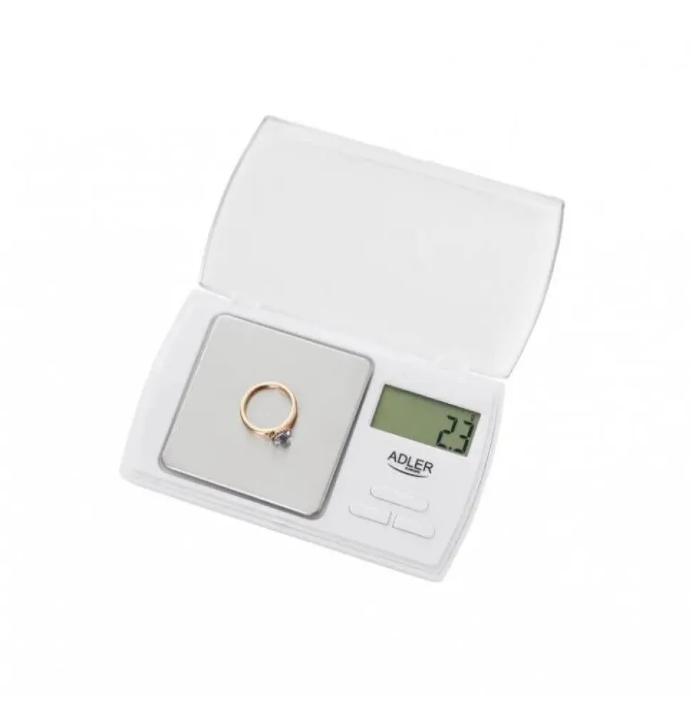 Adler taskuvaaka 0,1g -500g