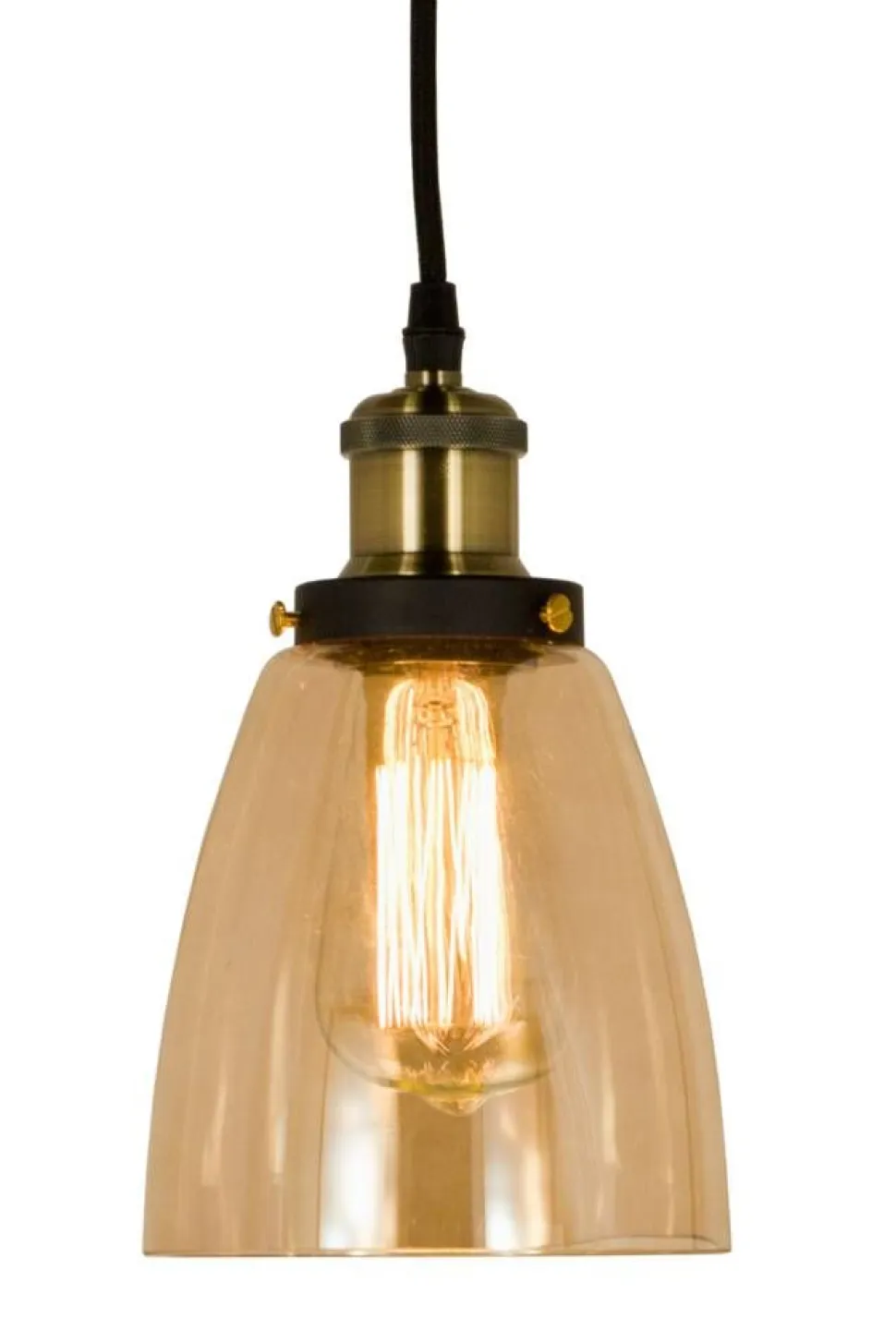Aneta Lighting kattovalaisin Becky antiikki/meripihka