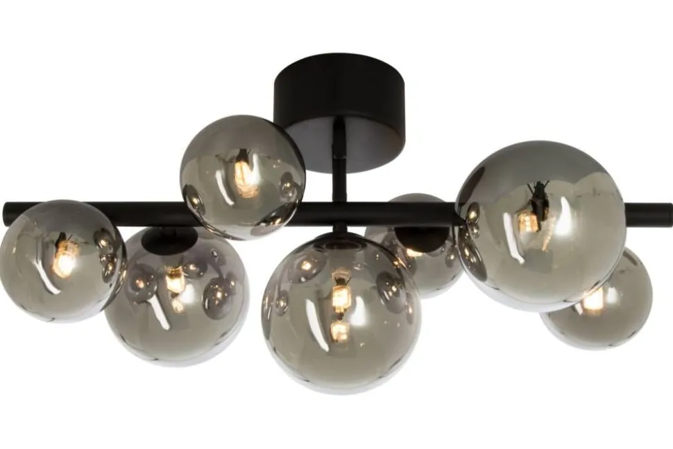 Aneta Lighting kattovalaisin Molekyl musta 7-os.