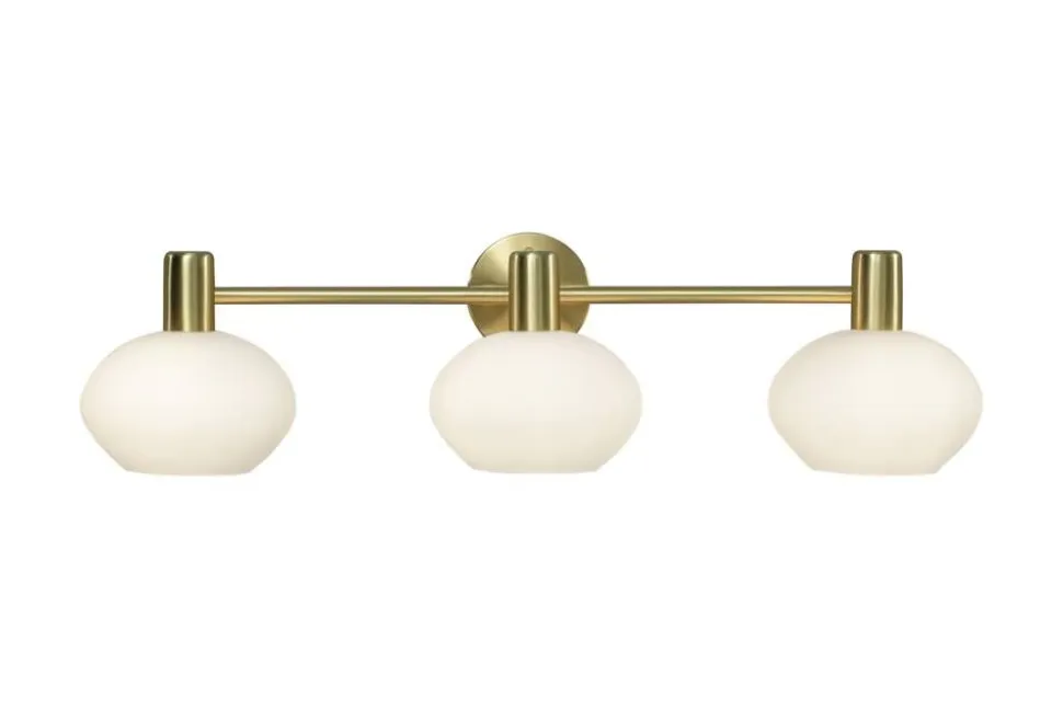 Aneta Lighting kylpyhuoneen seinävalaisin Elba 3-osainen mat