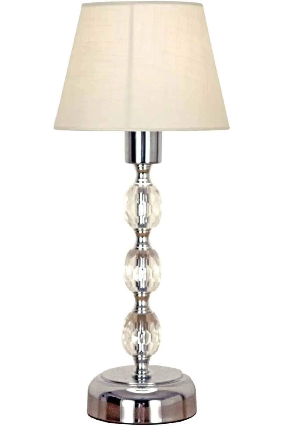 Aneta Lighting Pöytävalaisin Johanna 34 kirkas-kromi-valk