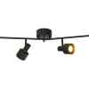Aneta Lighting taitettava kattospotti Ferdinand 4-osainen mu