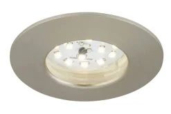 Briloner LED alasvalo 5W IP44 harjattu teräs