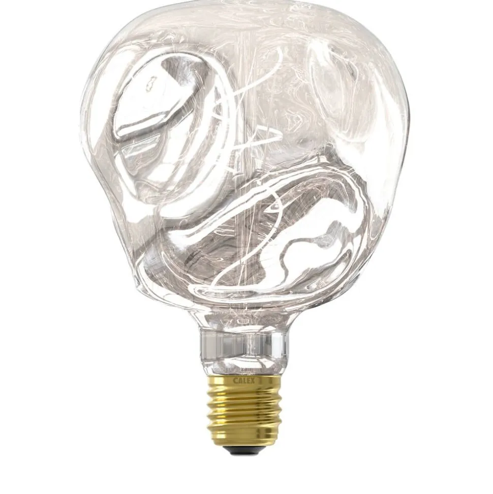 Calex lamppu Organic Neo Silver G125 himmennettävä