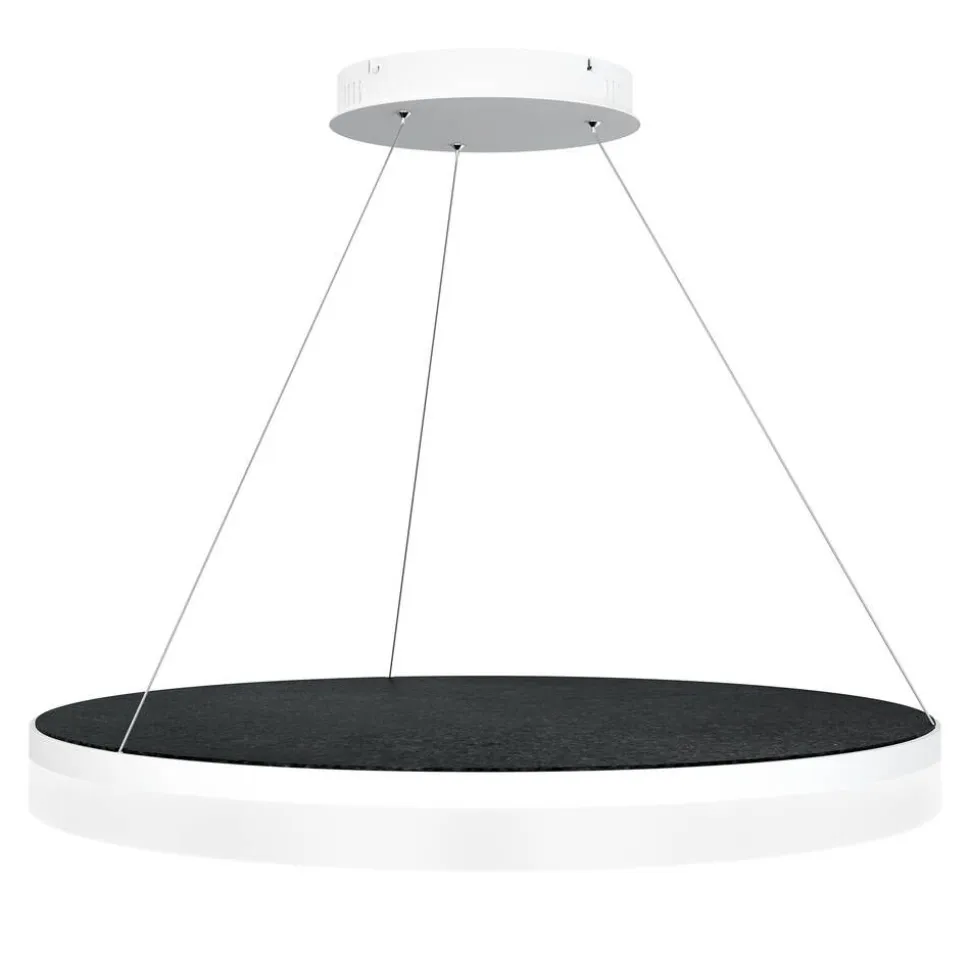 Design by Grönlund Acoustic Circulo 80 kattovalaisin musta 4000K
