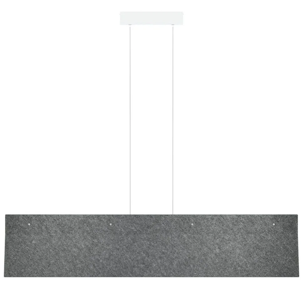 Design by Grönlund Acoustic Line 140 kattovalaisin tummanharmaa 4000K