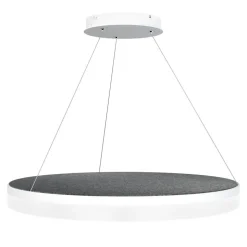 Design by Grönlund Acoustic Circulo 80 kattovalaisin tummanharmaa 3000K