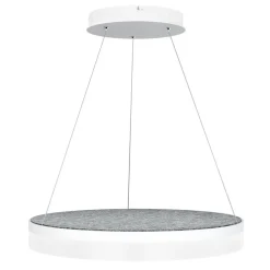 Design by Grönlund Acoustic Circulo 60 kattovalaisin vaaleanharmaa 4000K