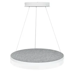 Design by Grönlund Acoustic Circulo 60 kattovalaisin vaaleanharmaa 4000K