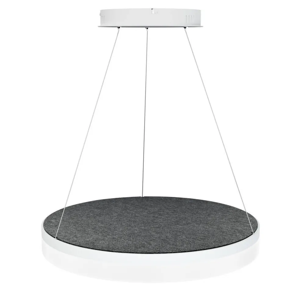 Design by Grönlund Acoustic Circulo 60 kattovalaisin tummanharmaa 4000K