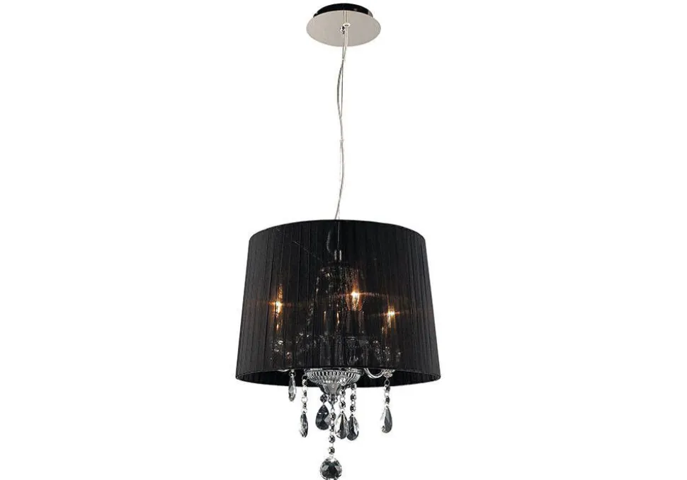 Design by Grönlund Crystal kattovalaisin pieni musta