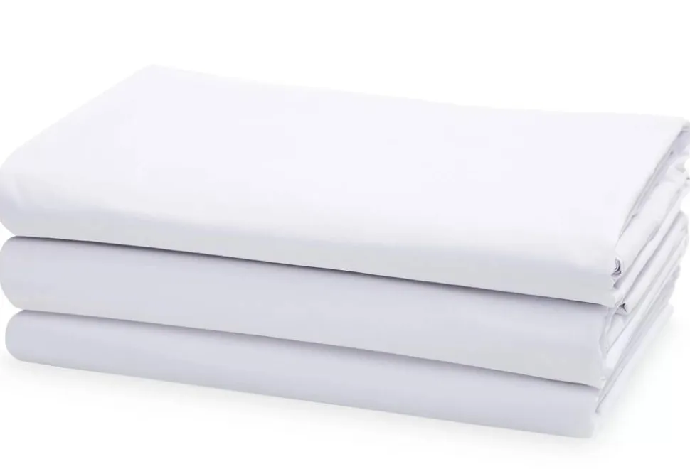 Familon Percale Organic aluslakana valkoinen 180x270