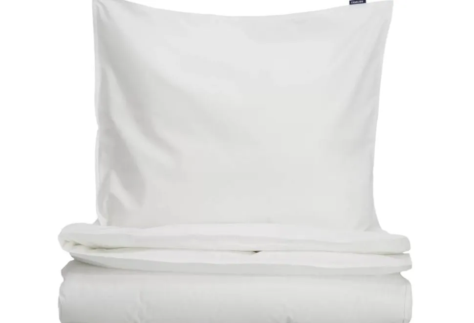 Familon Percale pussilakanasetti valkoinen 150x210/55x65