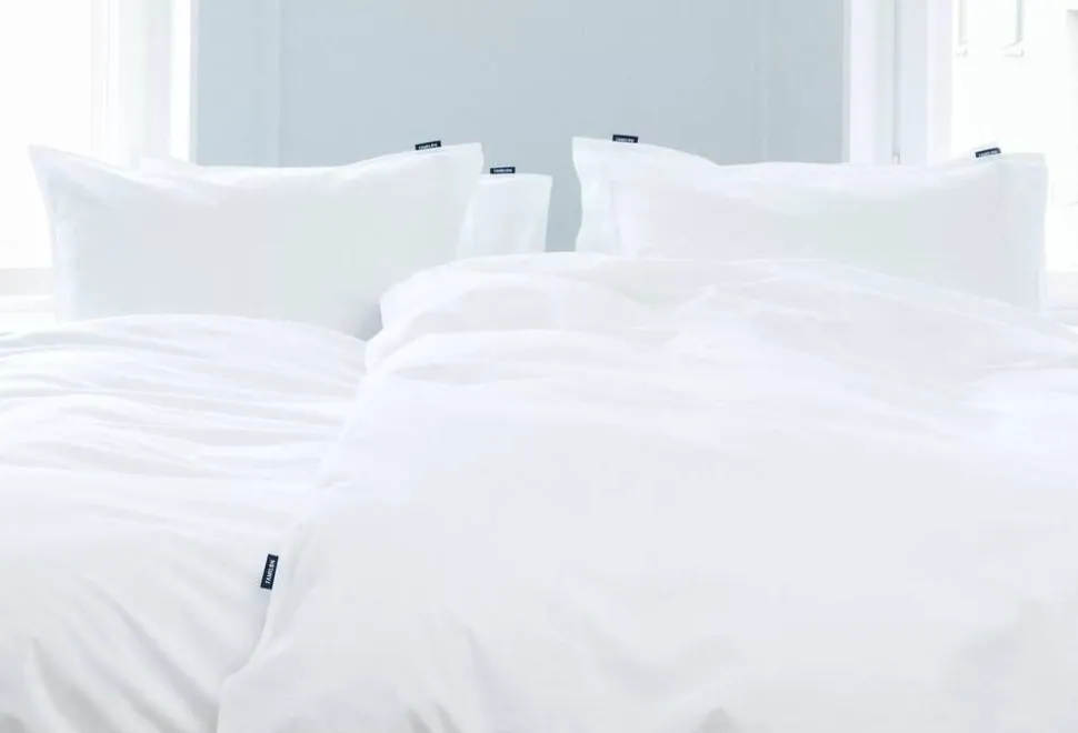 Familon Percale pussilakanasetti valkoinen 150x210/55x65