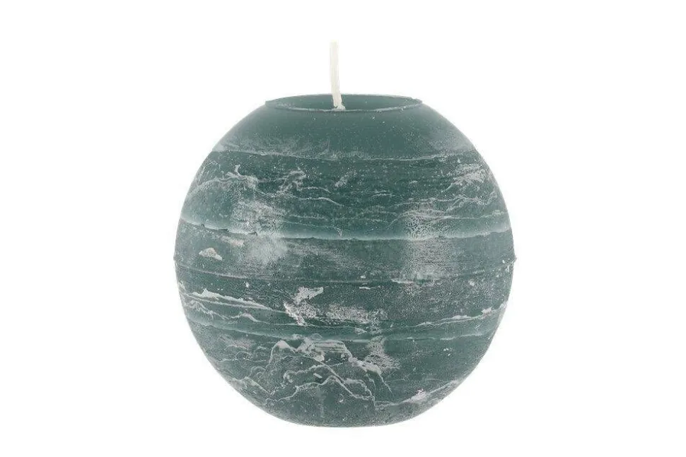Fanni K Home pallokynttilä Rustiikki 12 cm agave green