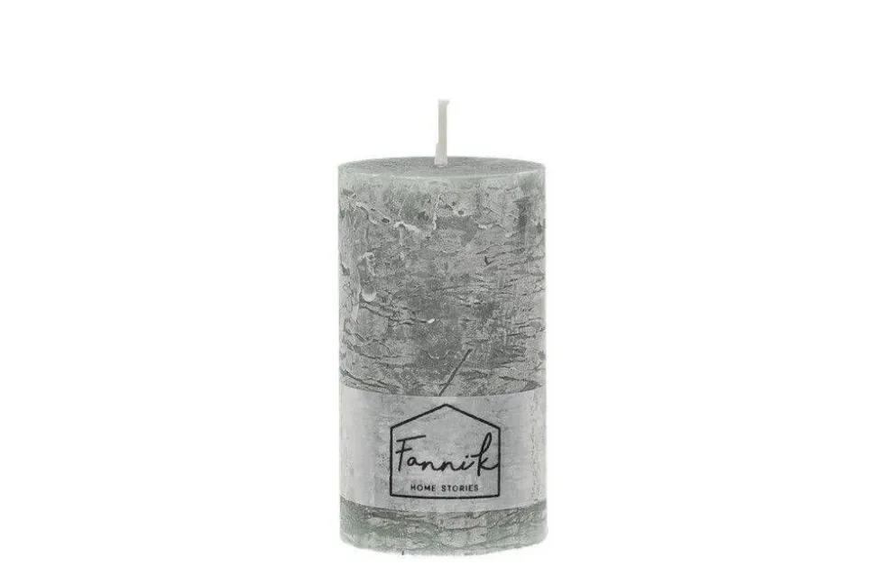 Fanni K Home pöytäkynttilä Rustiikki 6,8x12 cm agaven vihreä