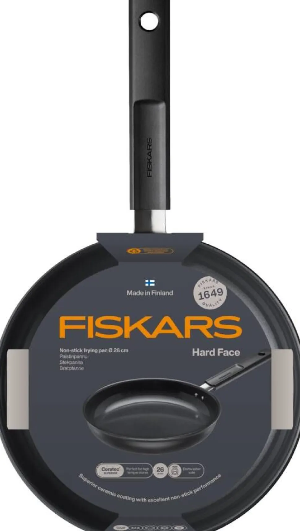 Fiskars Hard Face Paistinpannu 26 cm