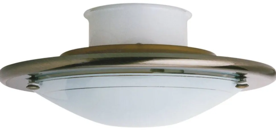 Heat Alfa plafondi 31 cm antiikkimessinki