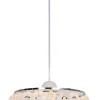 Heat Bauble riippuvalaisin 25 cm valkoinen