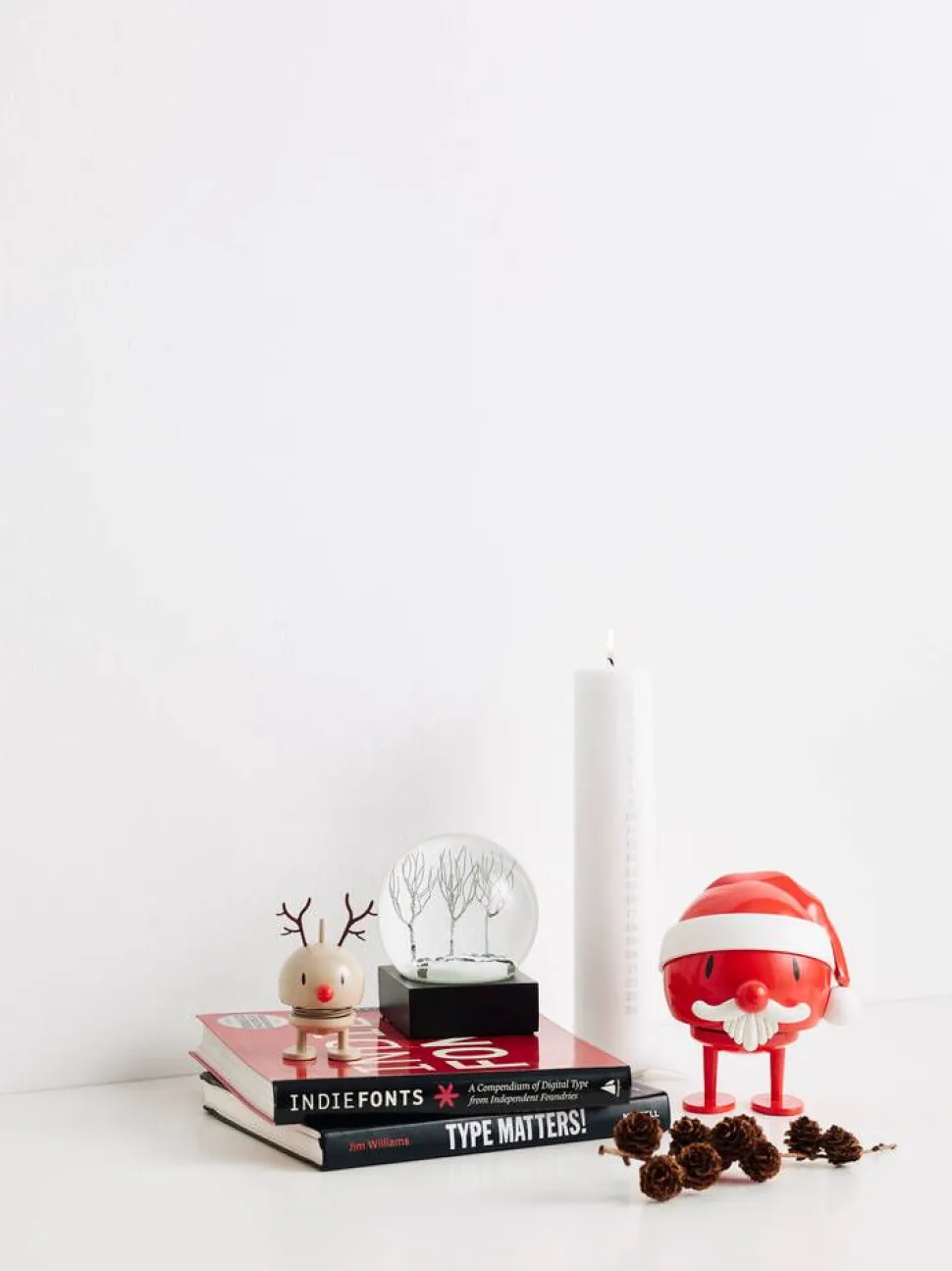Hoptimist Santa Claus Bumble S Red