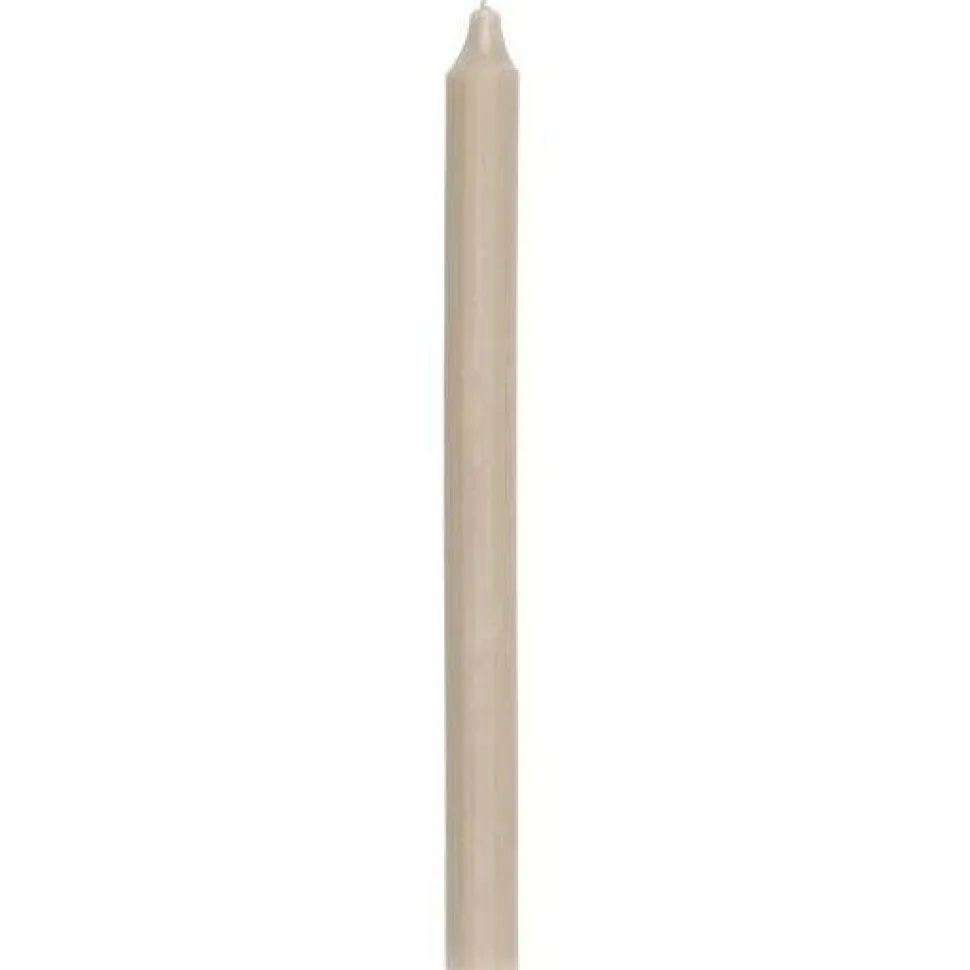 IB Laursen kruunukynttilä 29 cm rustiikki hiekka
