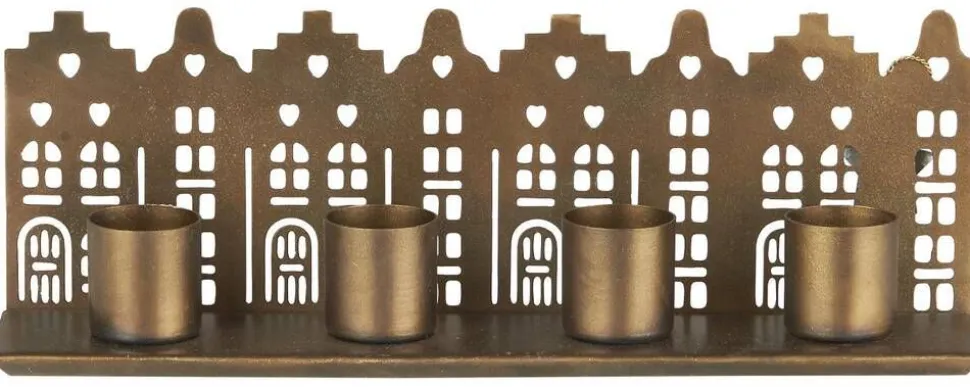 IB Laursen kynttilänjalat talot 4 x 2,2 cm