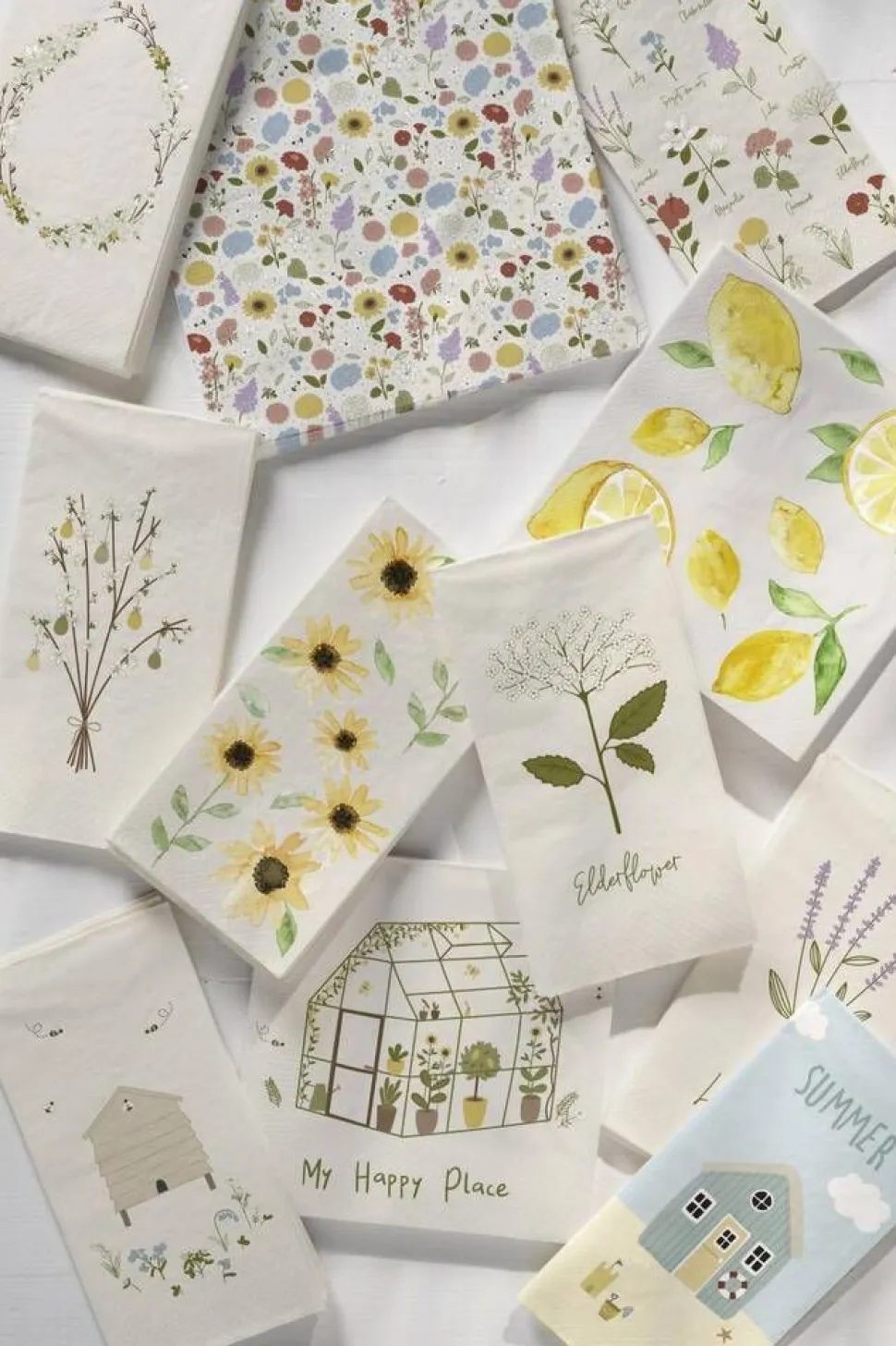 IB Laursen lautasliina Grand Ma´s Flowers 50 kpl/pkt