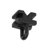 Ihanin verhokiskon liuku musta 20 kpl