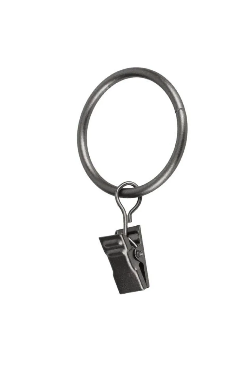 Ihanin verhorenkaat nipistimellä 25/32 mm antrasiitti