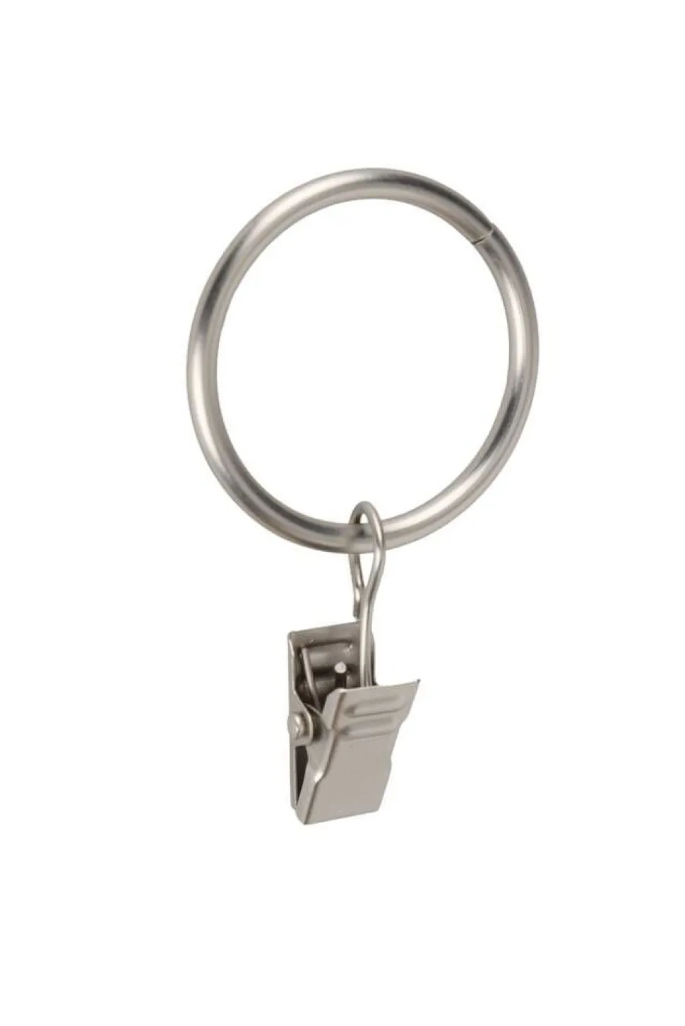 Ihanin verhorenkaat nipistimellä 25/32 mm teräs