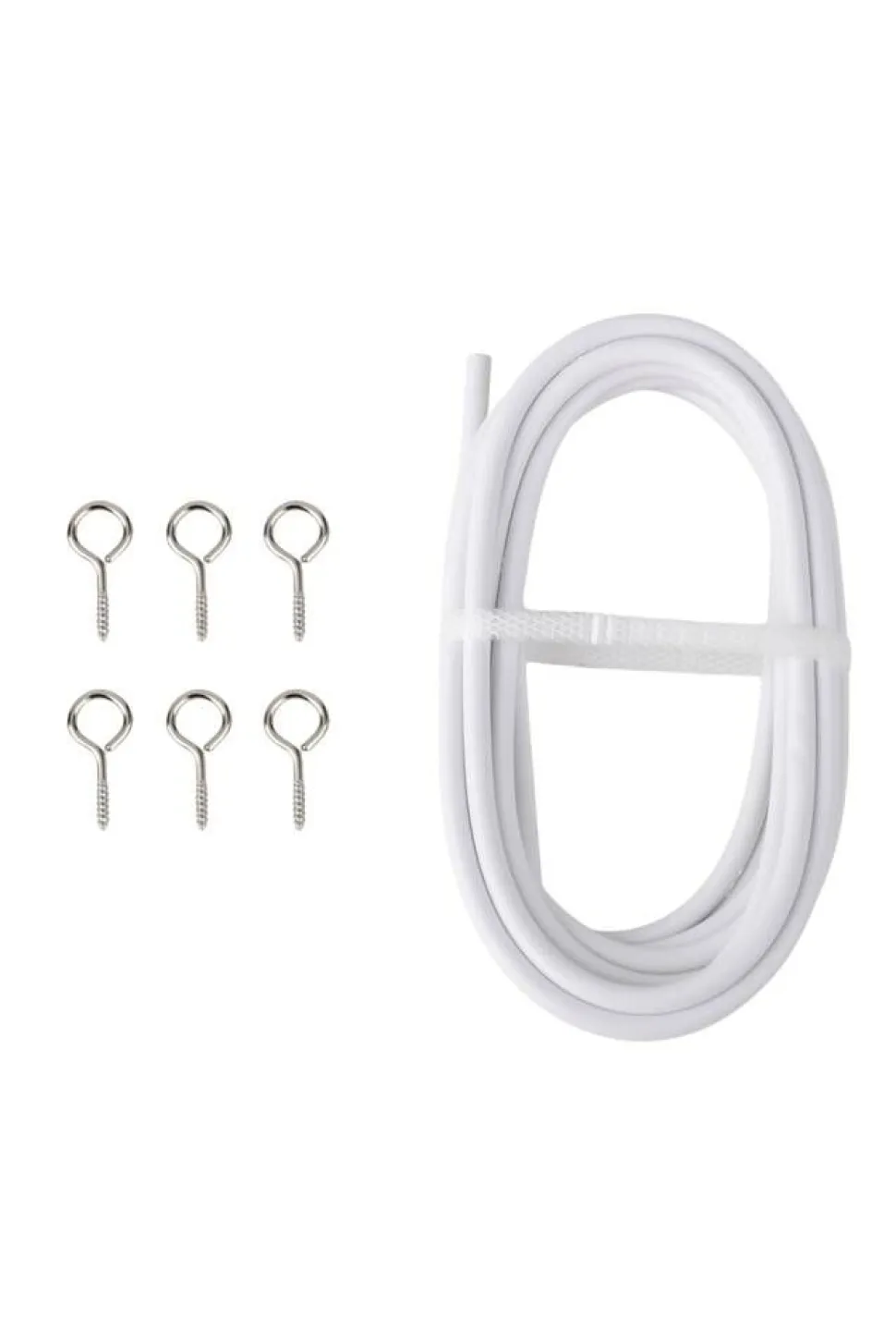 Ihanin verhovaijeri 200 cm valkoinen