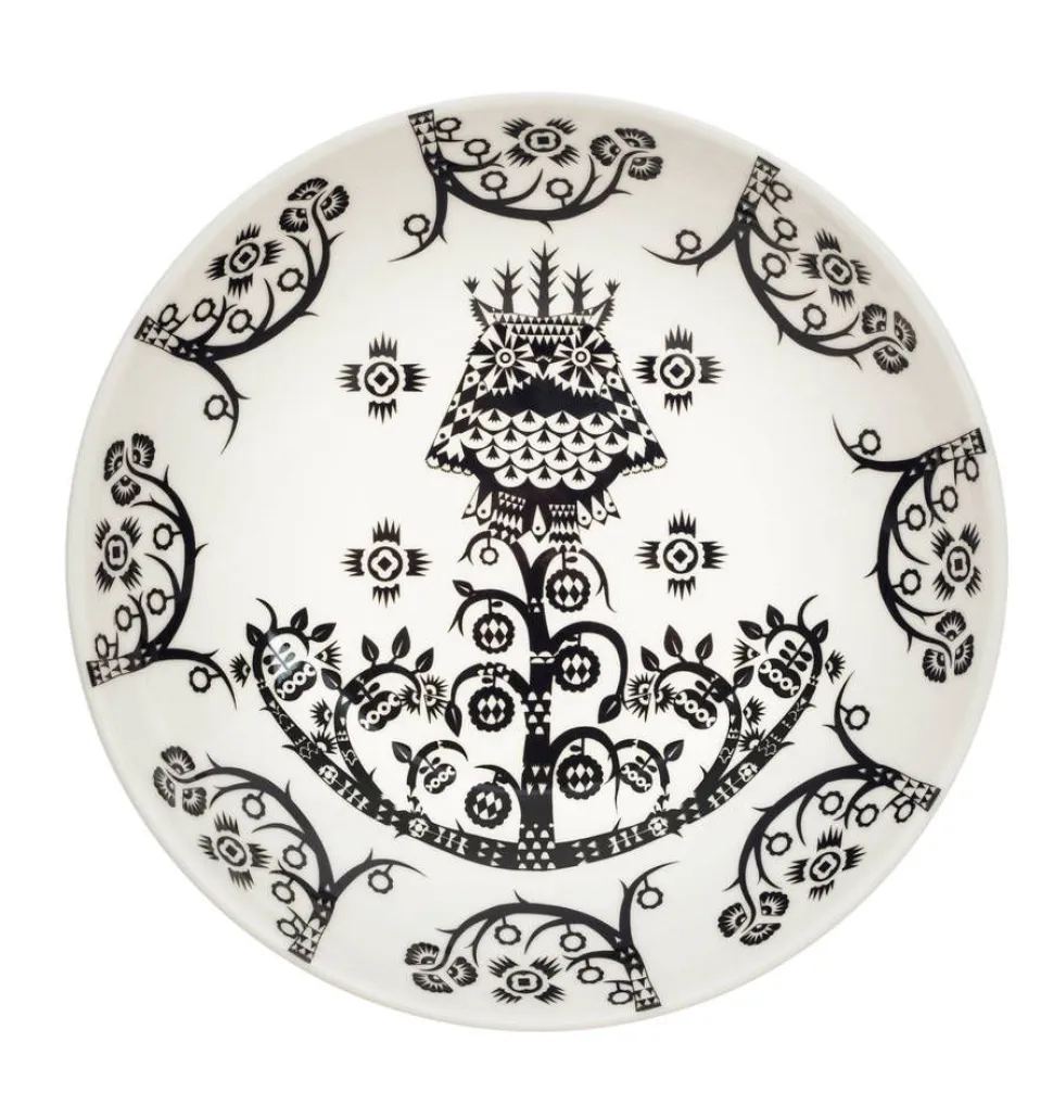 Iittala Taika Syvä lautanen 20 cm deko musta