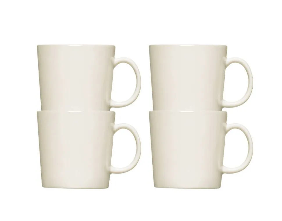 Iittala Teema valkoinen muki 0,3L 4 kpl