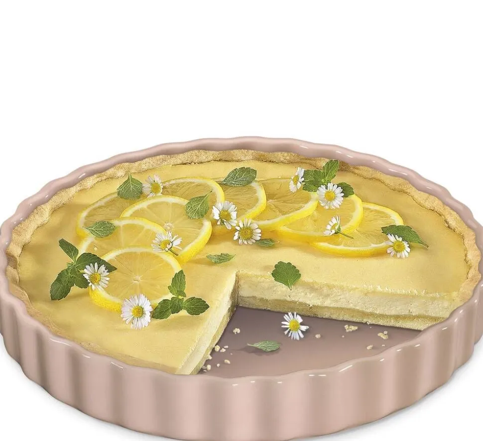Küchenprofi piirakkavuoka Porto 28 cm vaaleanpunainen/roosa