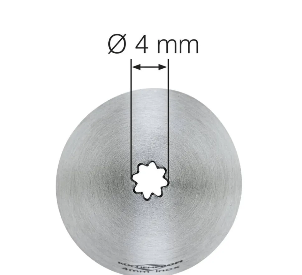 Küchenprofi tylla tähti 4 mm