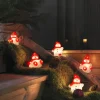 Konstsmide akryylivalosarja Lumiukot 5 kpl/setti 40 x LED