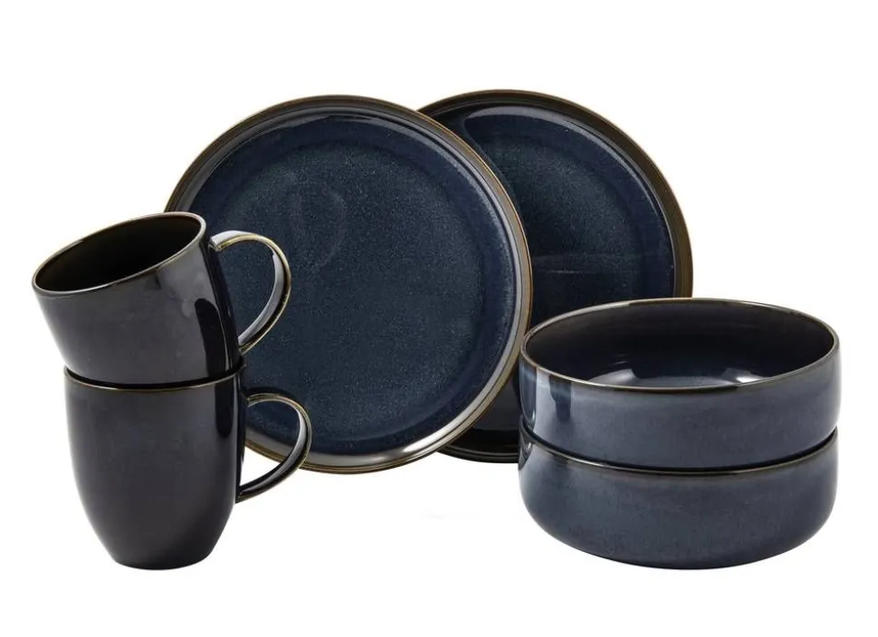 Like by Villeroy&Boch Group aamiaissetti Crafted Denim 6-os.
