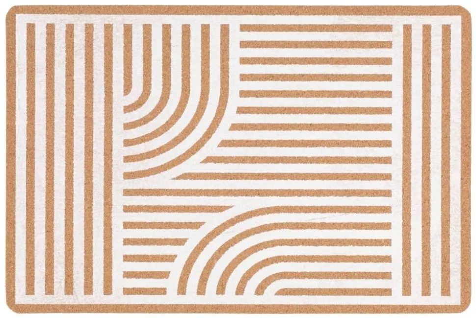 4Living tabletti Curve 30x45 cm natural/valkoinen