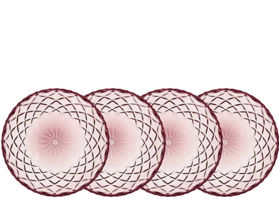 Lyngby lautanen Sorrento 16 cm 4 kpl/pkt Pink