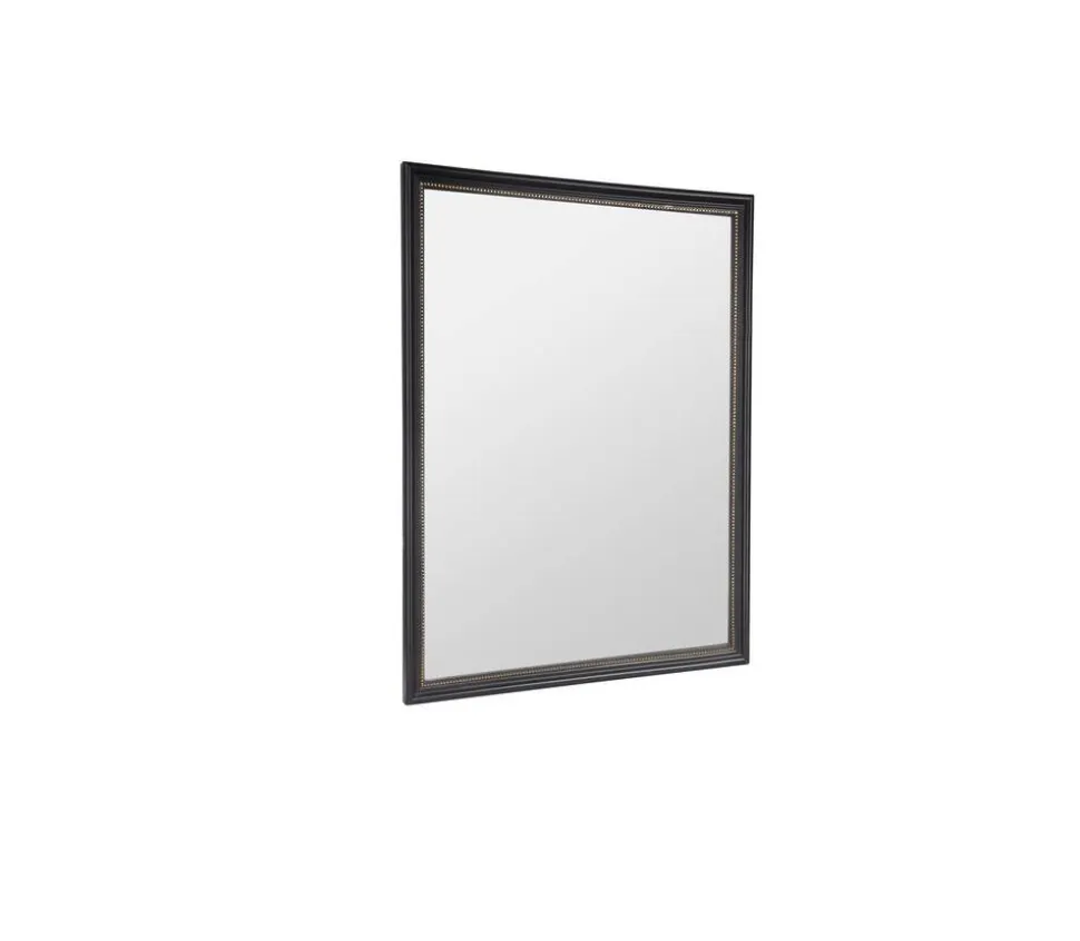 Mirrors and More peili Elenor 34 x 45 cm musta/kulta