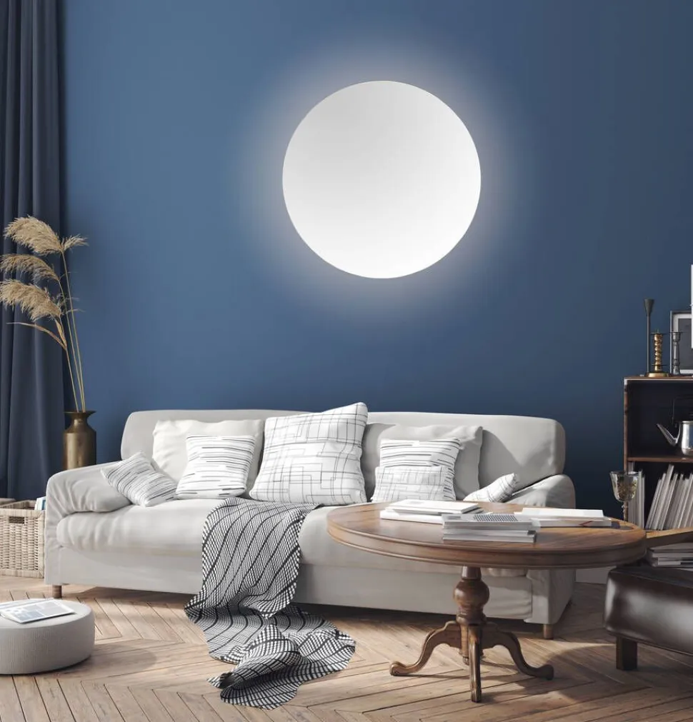 Mirrors and More peili Franzi Ø60 cm LED-valolla