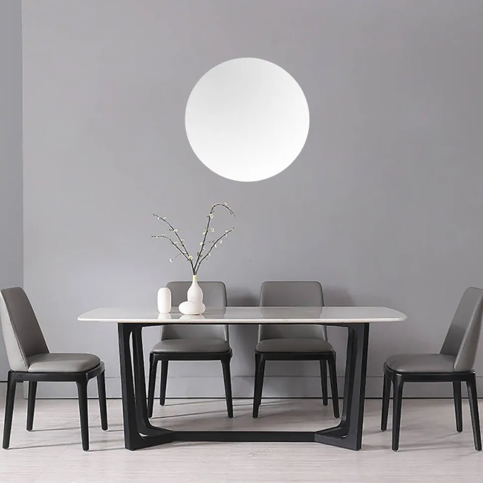 Mirrors and More peili Franzi Ø60 cm LED-valolla