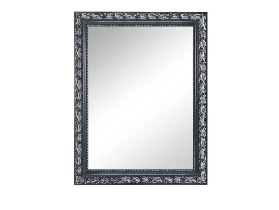 Mirrors and More peili Tanja 55 x 70 cm musta/hopea