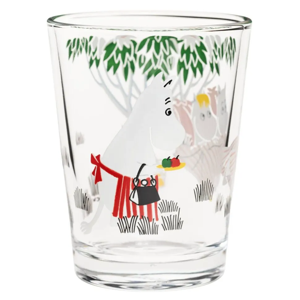 Moomin Arabia juomalasi 22 cl Loikoilua