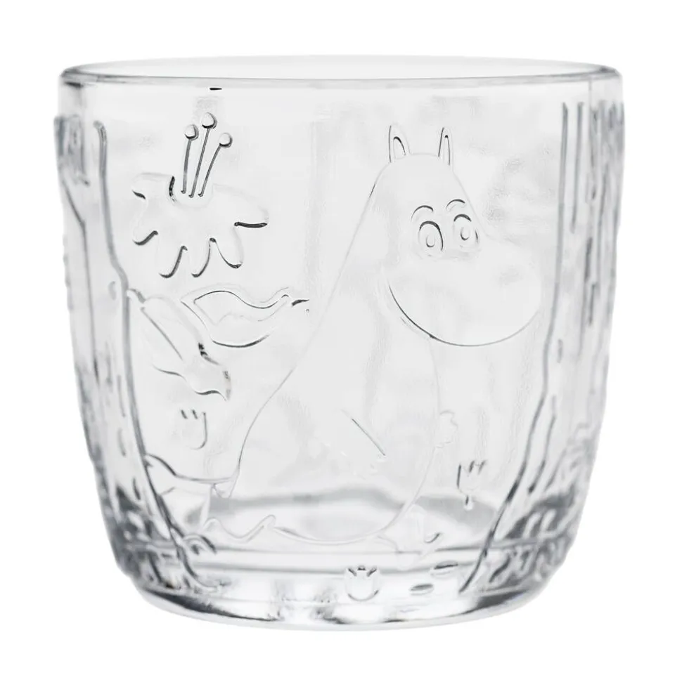 Moomin Arabia juomalasi 28 cm kirkas 2 kpl