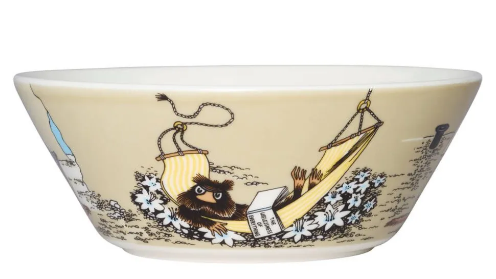 Moomin Arabia kulho 15 cm Piisamirotta luolassa