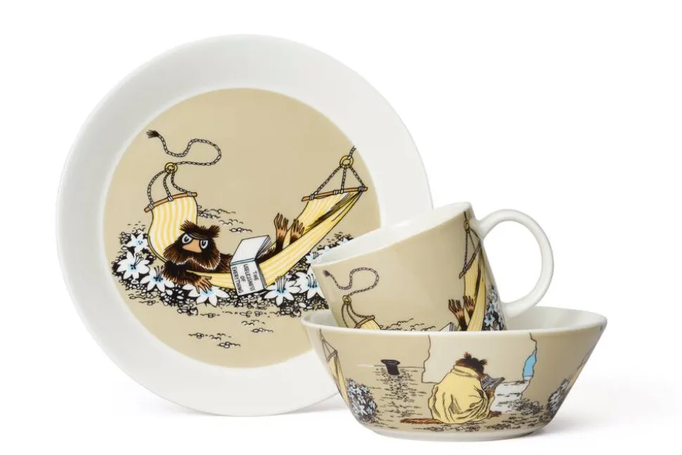 Moomin Arabia kulho 15 cm Piisamirotta luolassa