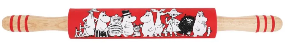 Moomin silikonikaulin Muumi Hahmot 47 cm