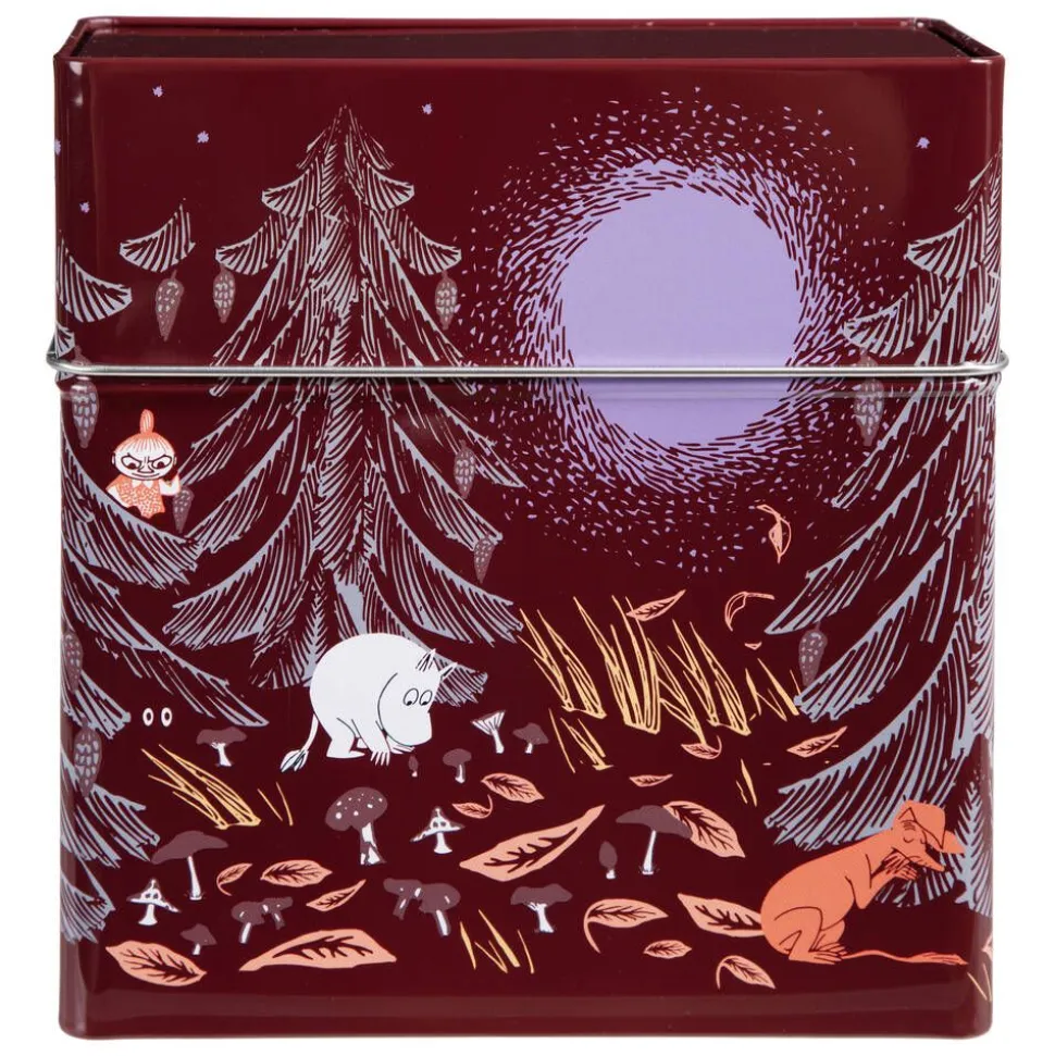 Moomin suodatinpurkki Ikimetsä punainen