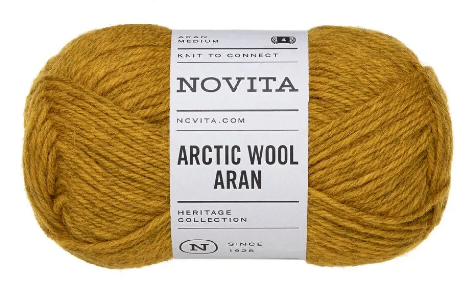 Novita lanka Arctic Wool Aran 100g 261 tikli